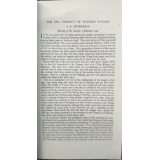 The Tali District of Western Yunnan, an Original Article From the Royal Geographic Society 1942, by C. P. Fitzgerald The Tali District of Western Yunnan, an Original Article From the Royal Geographic Society 1942, by C. P. Fitzgerald